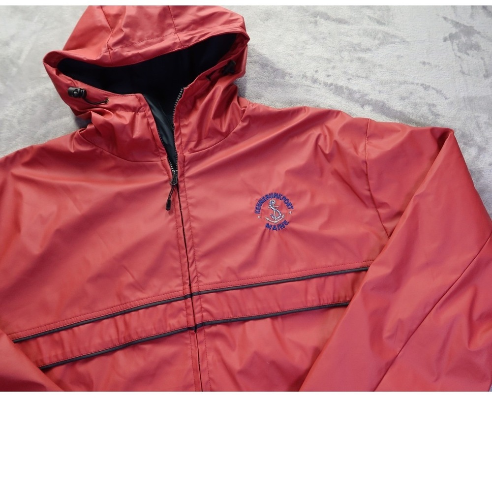 Kennebunkport Maine Rain Resistant‎ Insulated Wind Jacket Men's Size L Landway